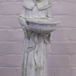 St. Frances with bird feeder