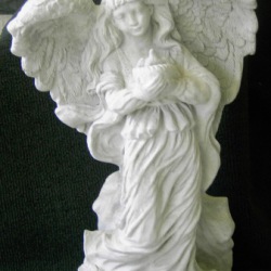 Angel with bird