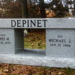 Depinet cremation bench