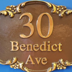 Address Plaque